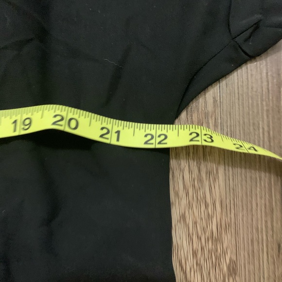 Joseph A. Black Sheer Short Sleeve Medium Top - Picture 7 of 10